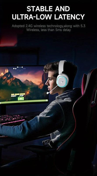 Wireless Gaming Headset with Surround Sound.