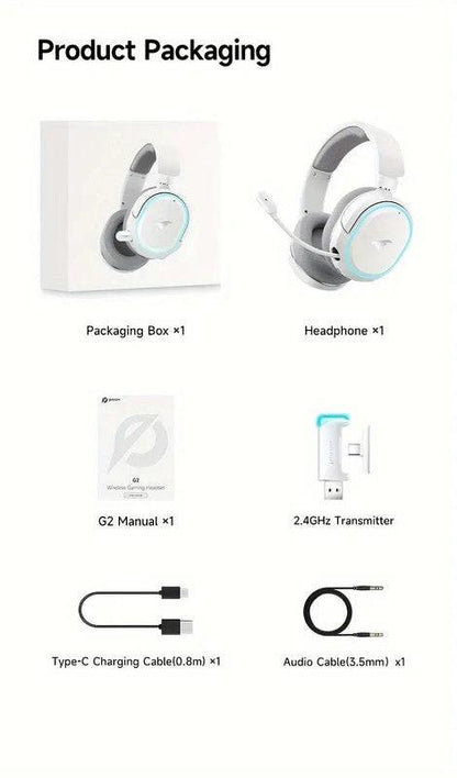 Wireless Gaming Headset with Surround Sound.