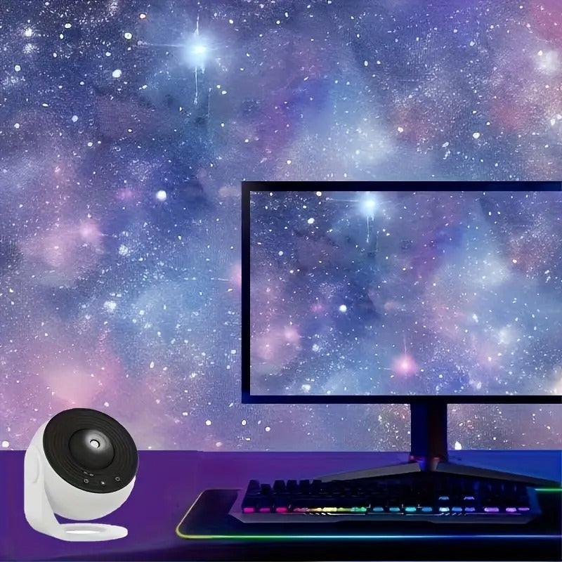 Galaxy Star Projector with 13 Discs USB.