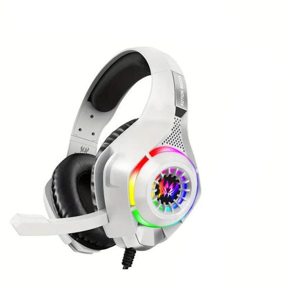 Gaming Headset with Mic & LED Lights.
