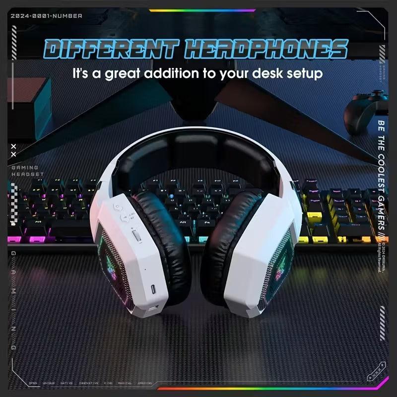 Surround Sound Wireless Gaming Headset Tri-Mode.