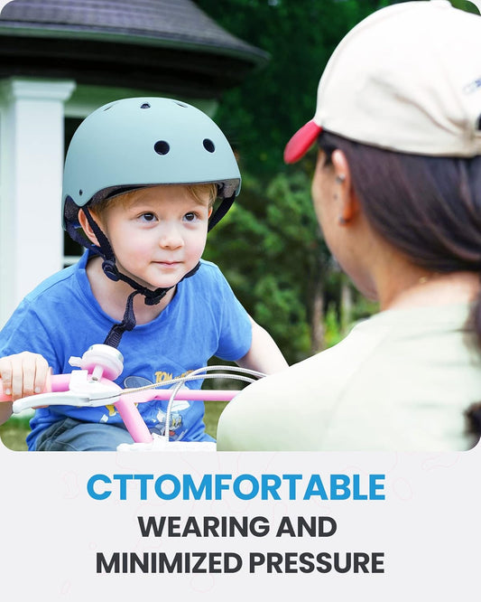 OutdoorMaster Youth & Kids Bike Helmet - Adjustable Multi-Sports Skateboard Helmet with Removable Liners for Balance Bike, Toddler Scooter, One Wheel Hoverboard-Mint Green-Small.