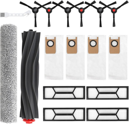 17 PCS Accessories for Eufy Omni S1 Pro Robot Vacuum Cleaner.