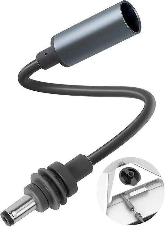 Starlink Mini DC5521 Extension Cable 7-inch,Compatible with Starlink Mini Pipe Adapter & Original Power Cable.