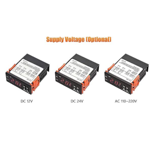 STC-1000 Digital Temperature Controller 110-220V AC Compatible with STC