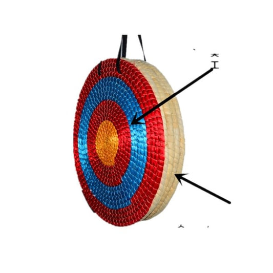 Straw Archery Targets Ancient Grass Imitation Props for Bow and Arrow Shooting Practice.