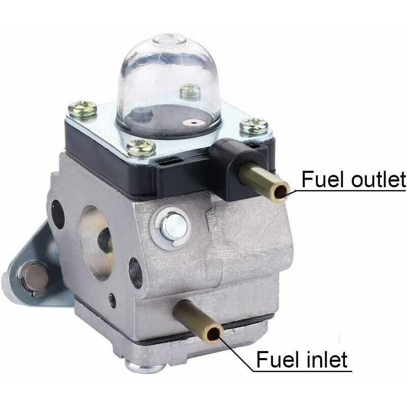 Mantis Tiller Parts Carburetor C1U-K54A with Air Filter Repower Kit for Mantis 2-Stroke 7222 7222E 7222M 7225 7230 7234 7240 7920 7924,.