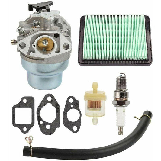 Gcv160 carburetor kit with gasket and filter for Honda HR series black 1pc.