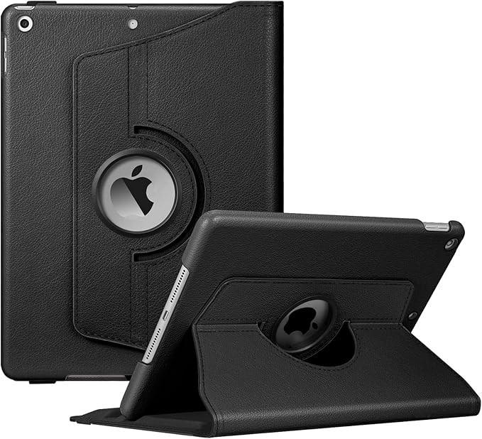Fintie Rotating Case for iPad 10.2 inch iPad 9th 8th 7th Gen 360 Degree Auto Wake Sleep Black.