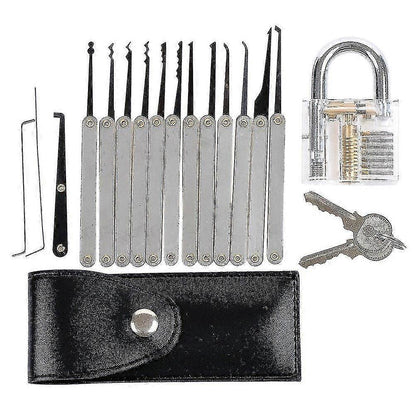 Lock Picking Tools 15 Pcs Professional Lock Picking Kit Set Tool.