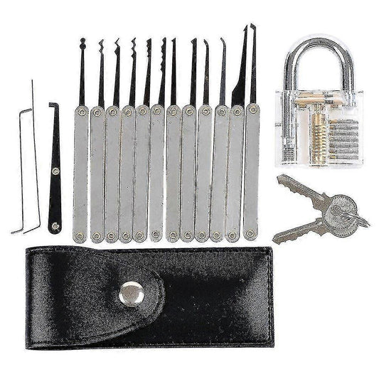 Lock Picking Tools 15 Pcs Professional Lock Picking Kit Set Tool.