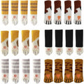 Cat Chair Leg Protectors 24 PCS Anti-Scratch Anti-Slip Compatible with Various Chairs