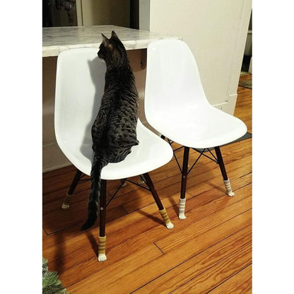 Cat Chair Leg Protectors 24 PCS Anti-Scratch Anti-Slip Compatible with Various Chairs