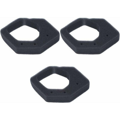 Air Filter 3Pcs Compatible with Honda GX25 GX25N GX25NT UMK425 ULT425 UMS425 HHT25S Lawn Mower Brushcutter 17211-Z0H-000.