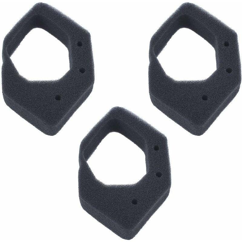 Air Filter 3Pcs Compatible with Honda GX25 GX25N GX25NT UMK425 ULT425 UMS425 HHT25S Lawn Mower Brushcutter 17211-Z0H-000.