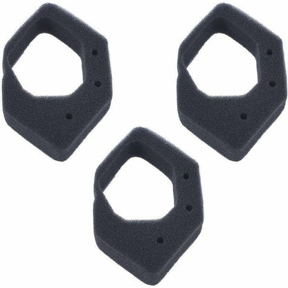Air Filter 3Pcs Compatible with Honda GX25 GX25N GX25NT UMK425 ULT425 UMS425 HHT25S Lawn Mower Brushcutter 17211-Z0H-000.