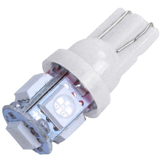 T10 LED Bulbs White 10-Pack W5W White Diode Bulbs.