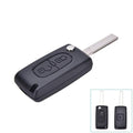 Key Case Compatible with Peugeot 307 308 107 207 407.
