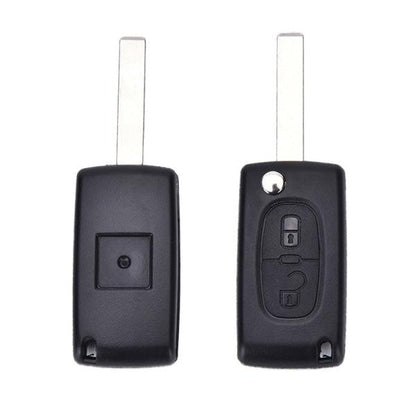 Key Case Compatible with Peugeot 307 308 107 207 407.