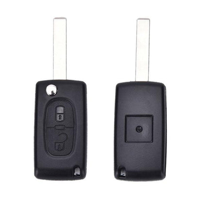 Key Case Compatible with Peugeot 307 308 107 207 407.