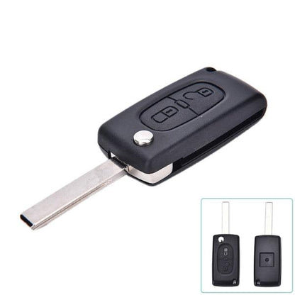 Key Case Compatible with Peugeot 307 308 107 207 407.