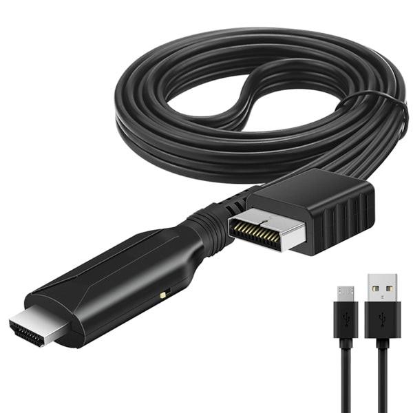 For PS1/for PS2 to HDMI Compatible Adapter Converter Up to 1080P Output Support PS1/for PS2 (480i/480p/576i).