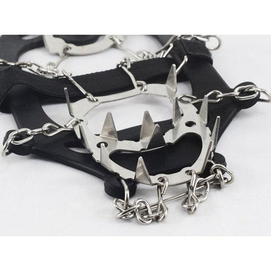 Anti-Slip Studs for Shoes with 18 Steel Studs XL.