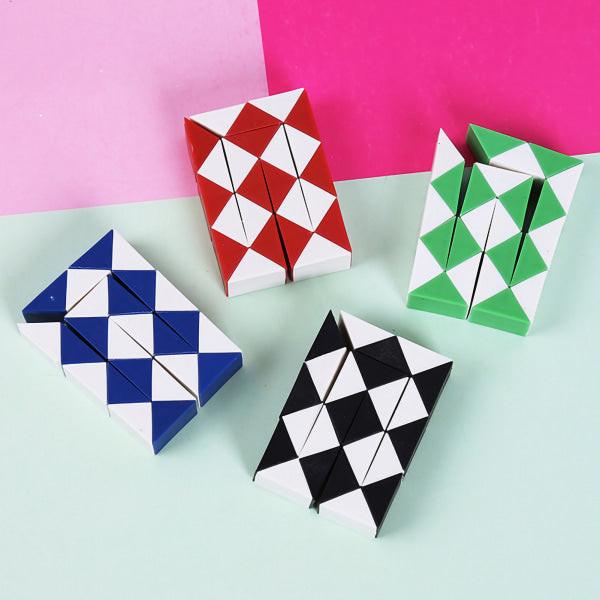 Plastic Snake Twist Puzzle Mini Educational Game Toy for Kids Boys Girls Gift.