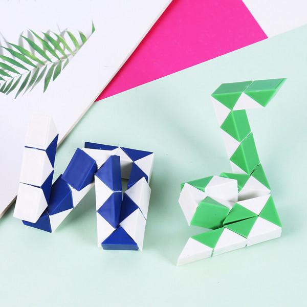 Plastic Snake Twist Puzzle Mini Educational Game Toy for Kids Boys Girls Gift.