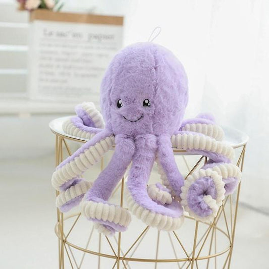Large Stuffed Octopus Doll 18cm Children's Gift Compatible with Birthdays Christmas.