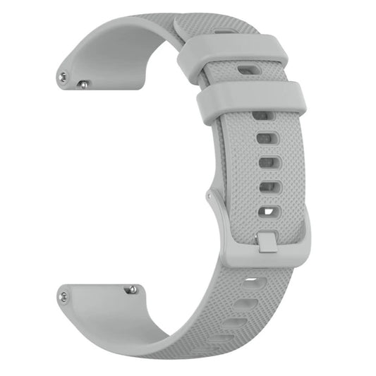 20 22mm Silicone Strap for Garmin Venu 3 Band Forerunner 265 255 245 Music Vivoactive 4 Band for Garmin Venu Sq 2 Plus Bracelet Gray Gray 20mm