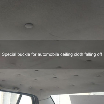20Pcs Car Roof Repair Screw, Automotive Clips Auto Roof Snap Pins Retainer Practical Easy to Use Nylon Stable Car Roof Headliner Repair Kit Smooth Side.