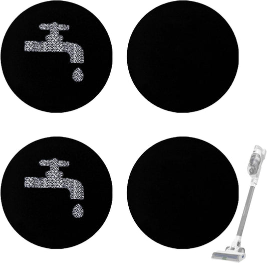 4 Pack Sponge Filters Parts for Black+ Decker Cordless Vacuum Cleaner BHFEA420J BHFEA520.