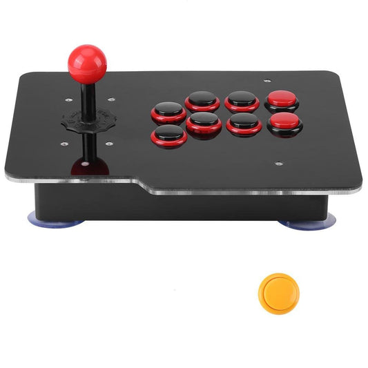 8-Way Arcade Game Joystick, USB Controller, Zero Delay Arcade Stick Buttons for Sports, Racing, Fighting Games.