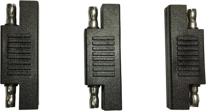 SAE Polarity Reverse Adapter Connectors for SAE to SAE Quick Disconnect Extension Cable, Solar Panel Battery Power Charger and Maintainer-3Pack.