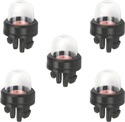 5 Pack 503936601 530047721 Snap in Primer Bulb for McCulloch 3210 3214 3216 3200 3205 Husqvarna Chainsaw 235 236 240 340 345 350 353 440 Poulan Echo R-yobi Homelite Chain Saw Purge Bulb.