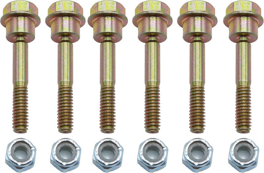 ï¼Pack of 6 ï¼ 580790401 588077502 Replacement Shear Bolts & Nuts Kit for Husqvarna 539976978, 595086601 2 Stage Snow Blowers/Snow Throwers 570XP 575XP 576XP.