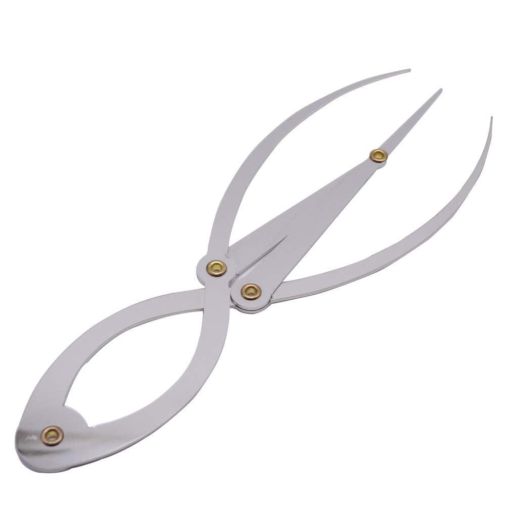 Golden Mean Calipers Golden Ratio Calipers Stainless Steel Eyebrow Ruler 1:1.618 Measure Tool for Tattoo Makeup.