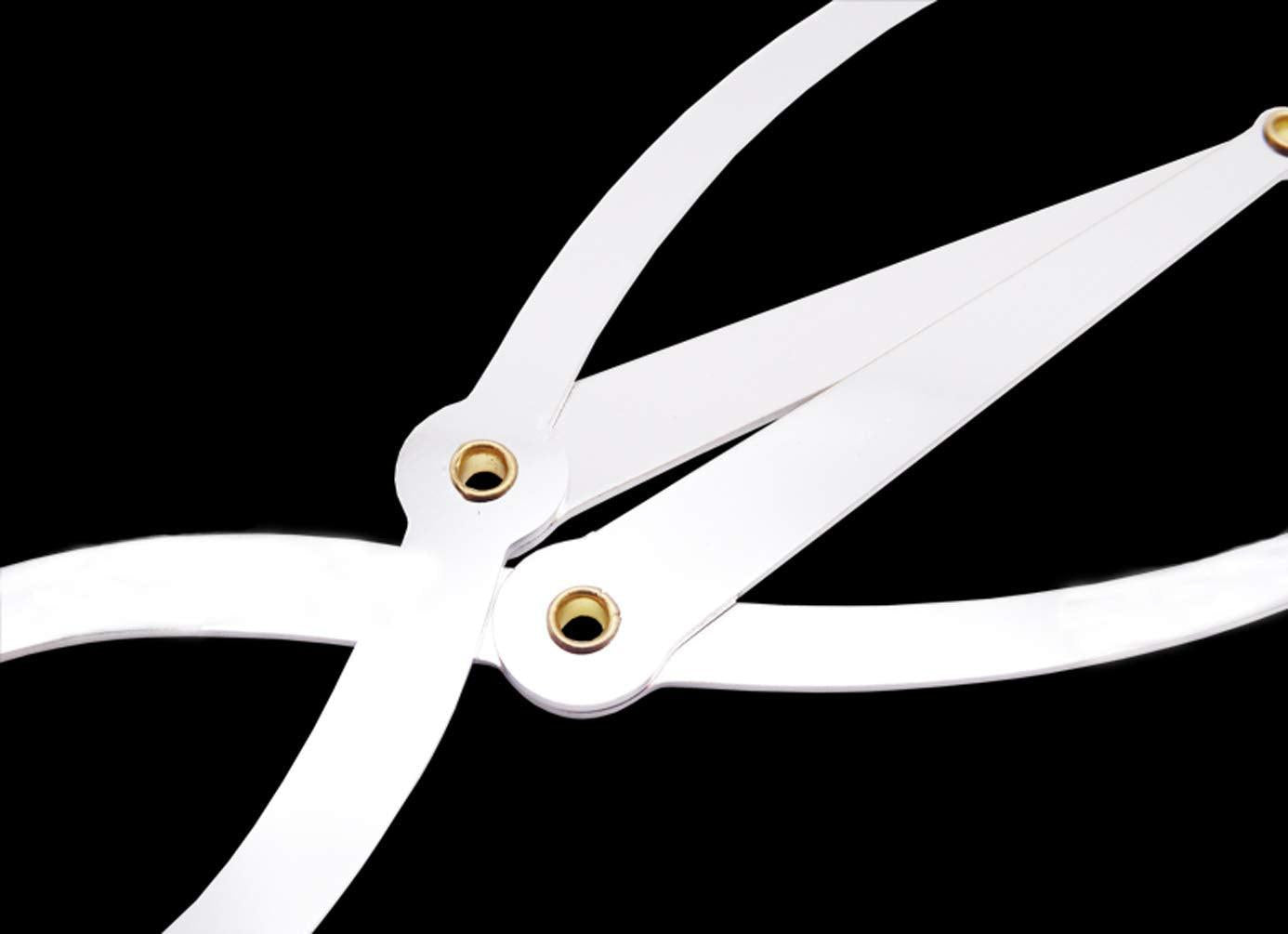 Golden Mean Calipers Golden Ratio Calipers Stainless Steel Eyebrow Ruler 1:1.618 Measure Tool for Tattoo Makeup.