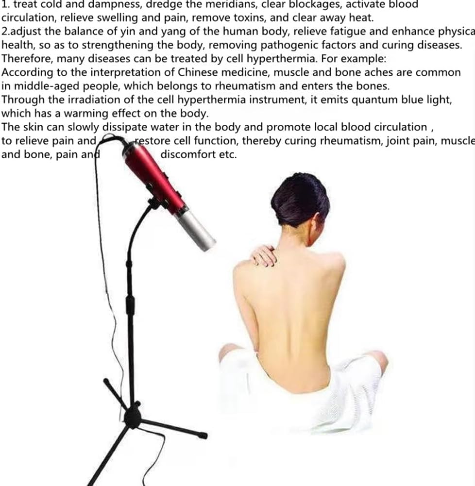 Terahertz Therapy Devices THZ Blower Wand Healthy Physiotherapy Plates Electric Heating Therapy Massage US Plug