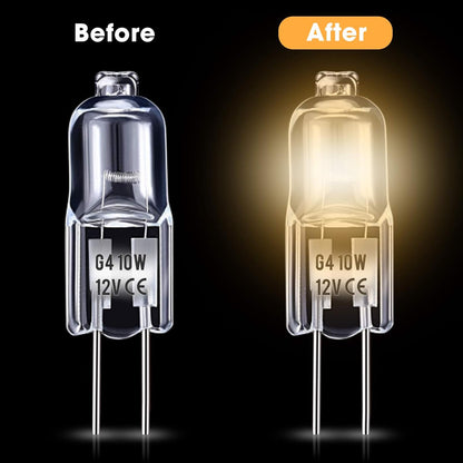 G4 halogen lamps 10W 12V - Warm white - 20-pack 10W 20pcs 10W