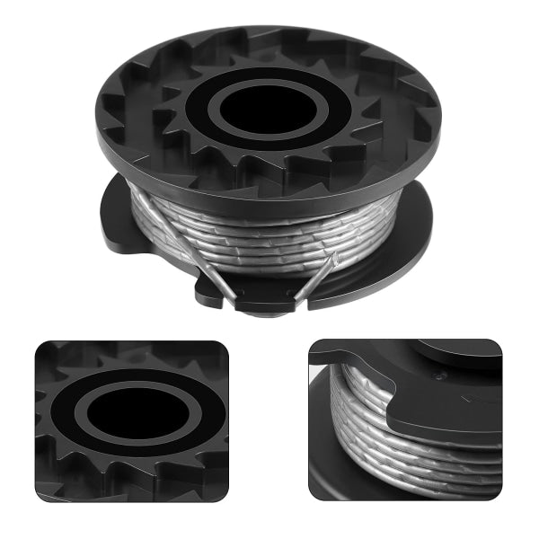 4-pack trimmer line compatible with Bosch Easygrasscut 23, 26, 18, 18-230