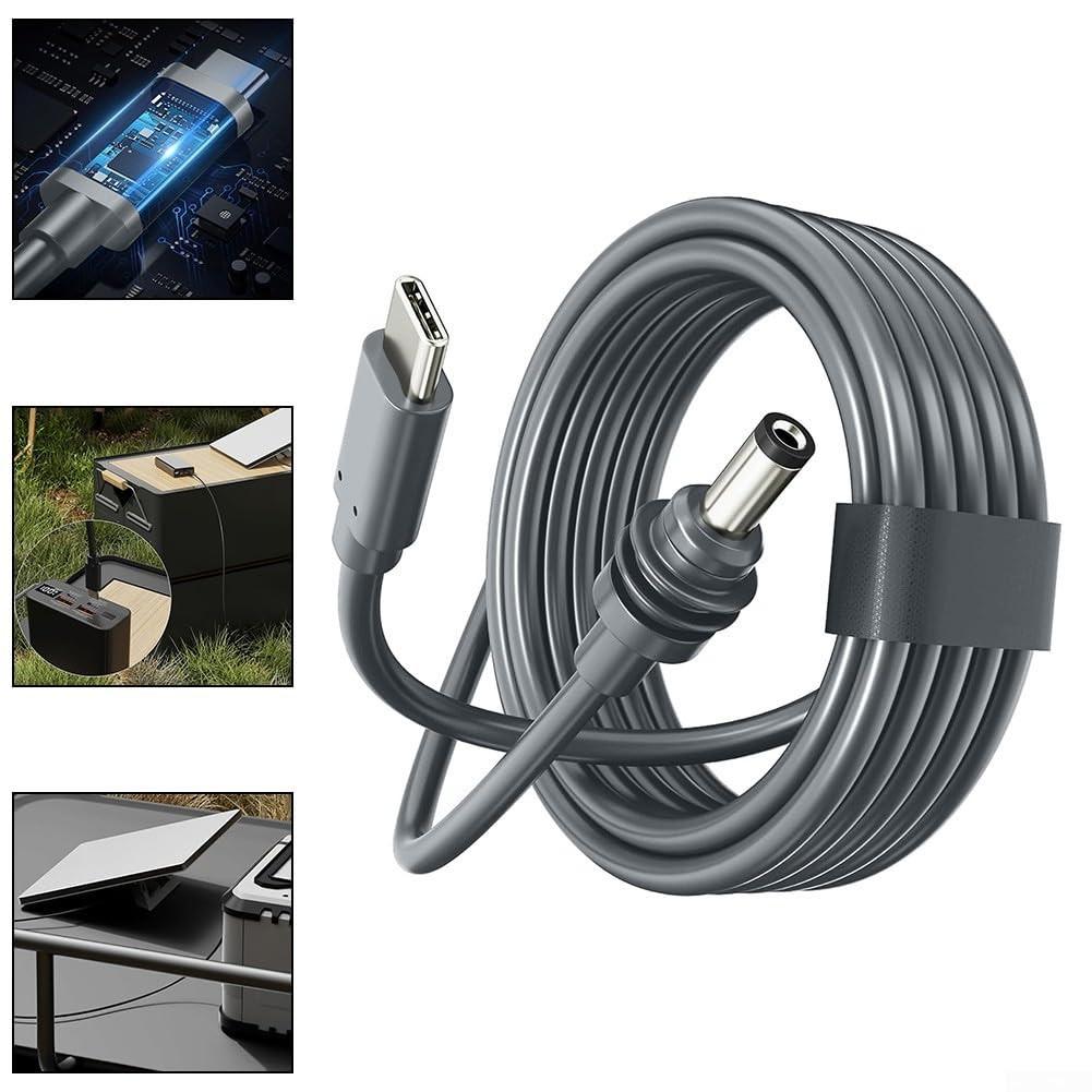 Starlink Mini Power Cable Waterproof DC Male to USB-C 2M.