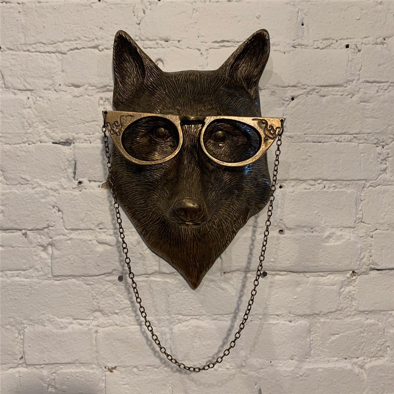 Frankie Stag Animal Resin Hanging Ornament Wall Art Gift