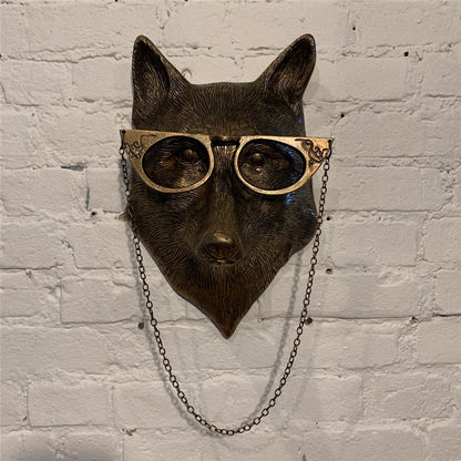 Frankie Stag Animal Resin Hanging Ornament Wall Art Gift