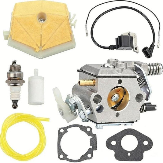 (Special Offers!) Carburetor Kit for Husqvarna 50 51 55 61 254 257 261 262 Chainsaw Walbro Wt170 Carburetor Spark Plug Fuel Filter Carburetor New â Max.
