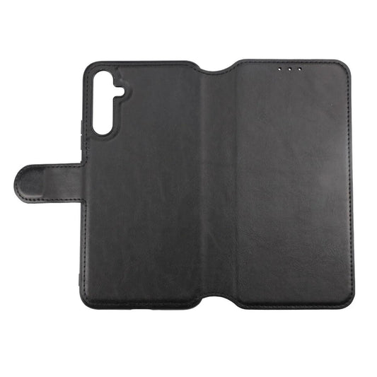 Compatible with Samsung Galaxy A54 5G Magnetic Wallet Case Black Compatible.