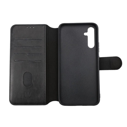 Compatible with Samsung Galaxy A54 5G Magnetic Wallet Case Black Compatible.