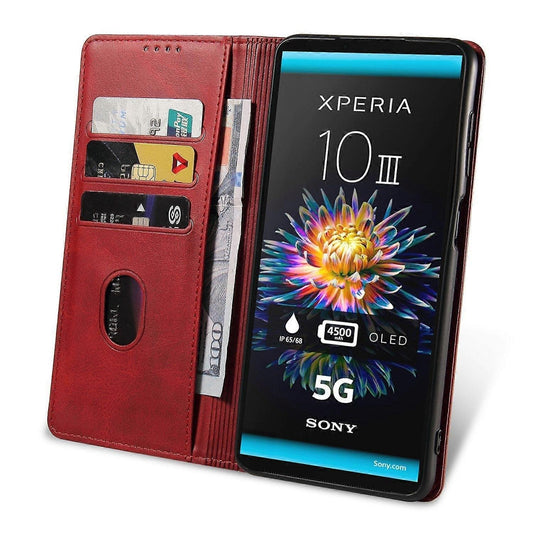 Sony Xperia 10 III 5G Case Compatible with Sony, Perfect Red Max Red Mobile Case.