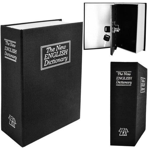 Hidden safe | Book safe with lock black black_max black.